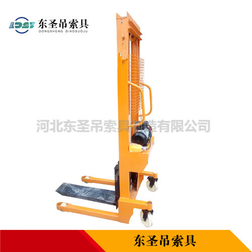 微型液壓堆高車--河北東圣吊索具制造有限公司--液壓堆高車|手動叉車|小型攪拌機(jī)|石材夾具